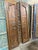 1920s Antique Indian Teak Rustic Double Doors – A Statement Pair For Sale - Image 5 of 12