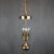 Vintage Murano Glass Pendant Lamp, Italy, 1980s For Sale - Image 10 of 11