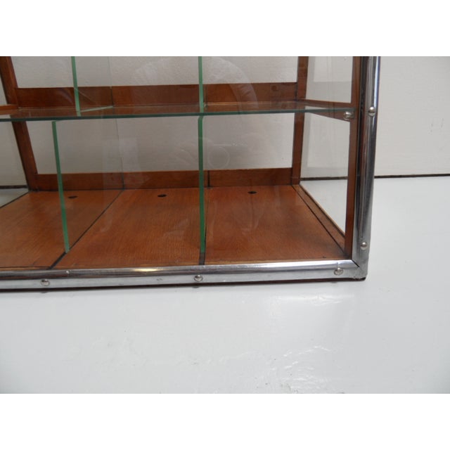 Vintage Dutch Bakery Display Cabinet, 1930s For Sale - Image 10 of 17