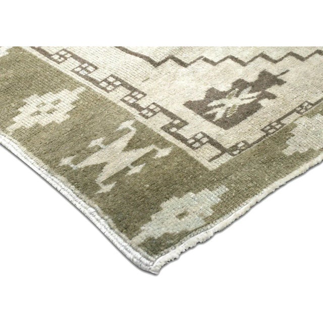 Illustration 1960s Turkish Oushak Runner For Sale - Image 3 of 7
