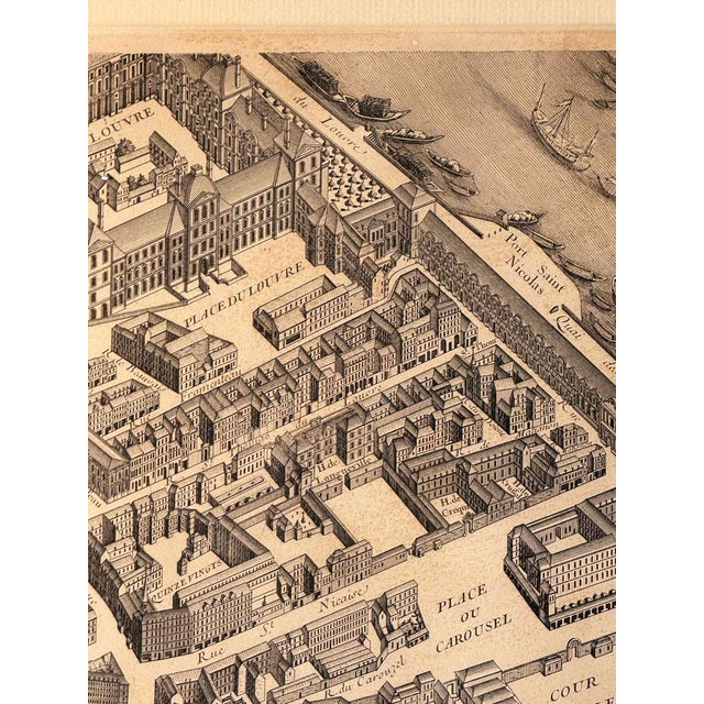 Late 20th Century Paris Maps (Louvre Issued) - A Pair For Sale - Image 5 of 18