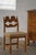 Razorblade Dining Chair in Oak and Lambswool attributed to Henning Kjærnulf, Denmark, 1960s For Sale - Image 11 of 18