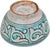 Turquoise Late 19th Century Turquoise Andalusian-Patterned Ceramic Decorative Bowl For Sale - Image 8 of 8