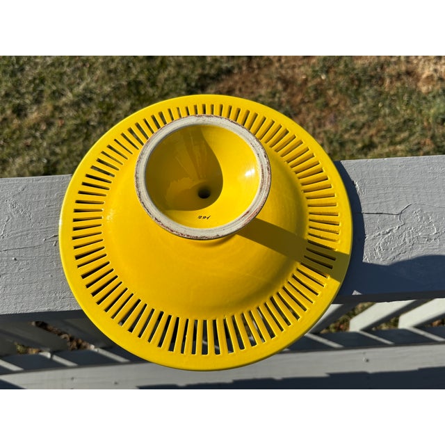 Early 20th C. - Yellow French or Italian Centerpiece Server - Porcelain, Reticulated For Sale - Image 6 of 7