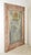 This unique one of kind wall mirror is made of reclaimed antique wood molding, antique hand silvered mirror, and at the...