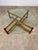 Bamboo and Leather Coffee Table by Frank Kaufeld for McGuire, 1960s For Sale - Image 4 of 10