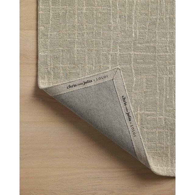 Chris Loves Julia x Loloi Polly Spa / Ivory 3'-6" x 5'-6" Accent Rug For Sale In Dallas - Image 6 of 6