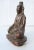 Bronze Kuan Yin Bronze from China vintage 1910s'. Beautifully carved bronze os seated Kuan Yin in dark bronze material....