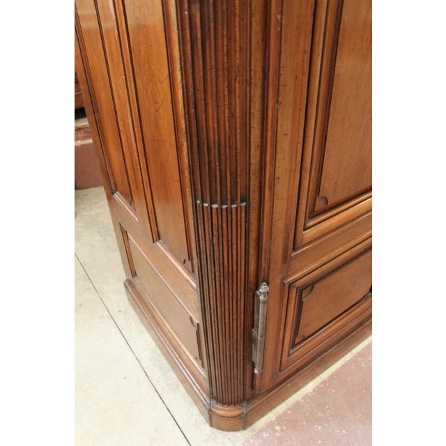 Brown 18th Century Regency Castle Wardrobe For Sale - Image 8 of 18