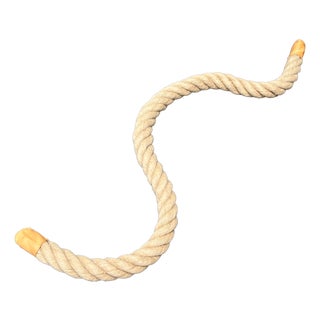 Vintage German Sports Rope Deco Object, 1970s For Sale