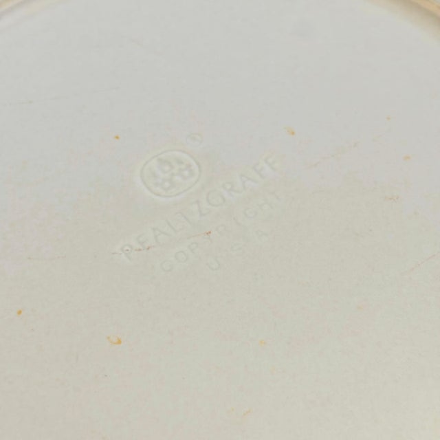 Pfaltzgraff Yorktowne Stoneware Cat Salad or Dessert Plates - Set of 4 For Sale - Image 12 of 12