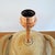 Wonderful pair of rustic style tables lamps, rustic olive oil jars with carrying handles. The lightly glazed clay jars...
