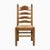 Vintage Renaissance Style Italian Carved Walnut and Straw Dining Chairs, 1950s, Set of 12 For Sale - Image 15 of 15
