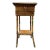 19th Century English Bamboo Sewing Box Side Table For Sale