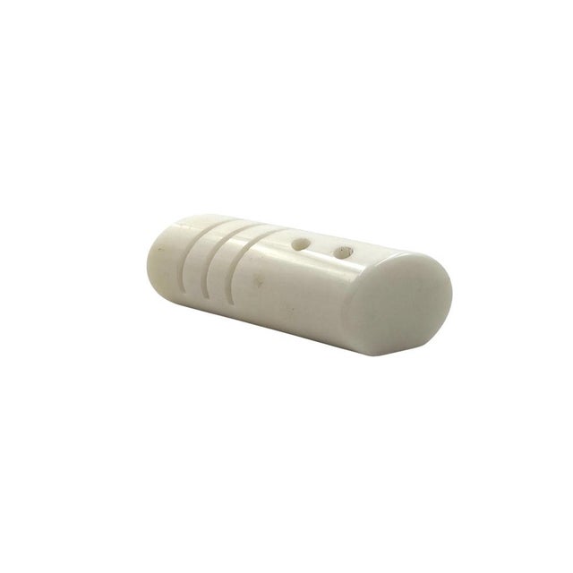 White Quartz Desk Organizer, Italy, 1980s For Sale - Image 9 of 9