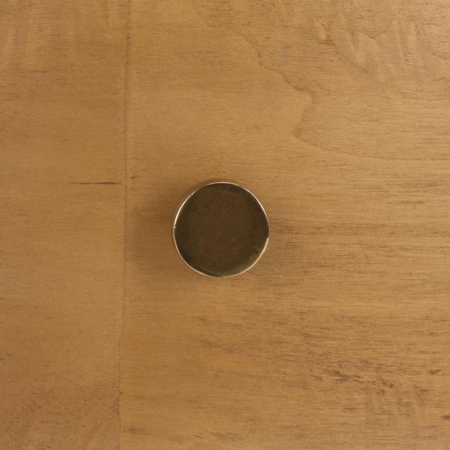 Early 21st Century Philippe Burl 1 Drawer 1 Shelf Accent in Natural For Sale - Image 5 of 9
