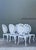 White Vintage Regency Cast Aluminum Grotto Chairs - Set of 6 For Sale - Image 8 of 10