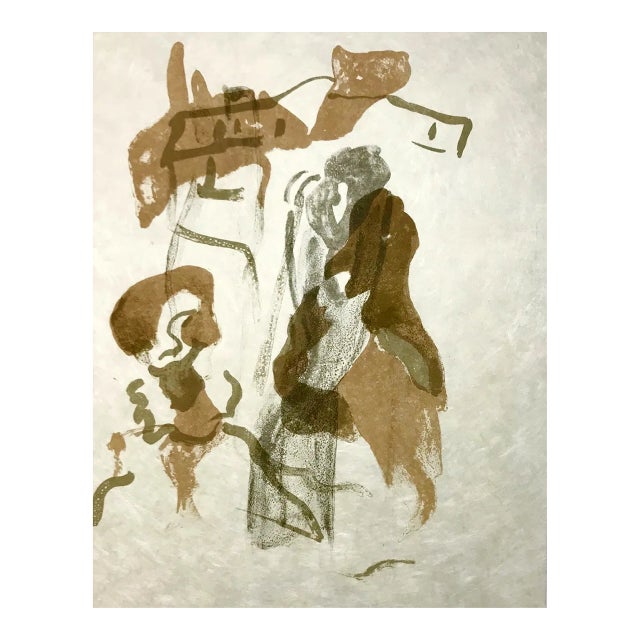 1962 Francisco Bores Original Lithograph 1 Mourlot Freres For Sale