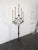 Large Wrought Iron Church Chandelier for 5 Candles, in Very Good conditions.