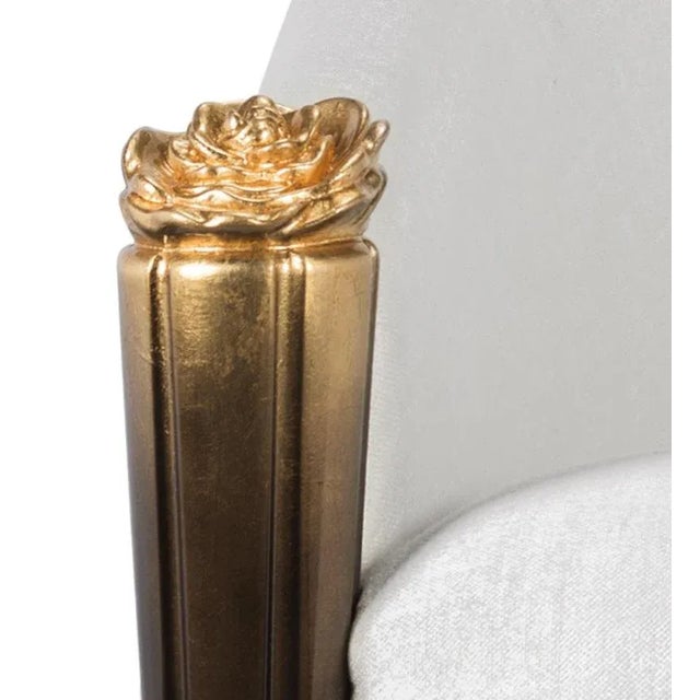 Blossom sofa by memoir essence dimensions: d 82 x w 210 x h 82 cm. Materials: gold leaf with black lacquer gradient and...