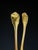 Vintage Solid Silver with Gold Finish Cutlery Set for 12 People from Christofle & Cardeilhac, 1950s, Set of 138 For Sale - Image 9 of 18