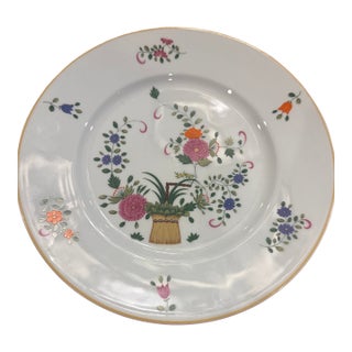 Early 18th Century Raynaud Limoges Céralène Raynaud “Panier Chinois” Dinner Plates 15 in Total For Sale