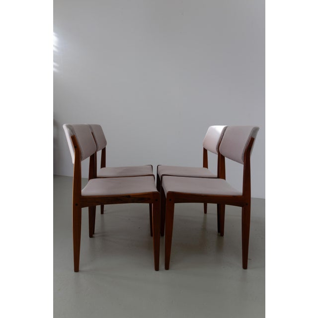 Danish Modern Rosewood Dining Chairs by H. W. Klein for Bramin, 1960s, Set of 4 For Sale - Image 16 of 18
