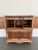 Wood Antique French Rococo Revival Tallboy Chest For Sale - Image 7 of 8