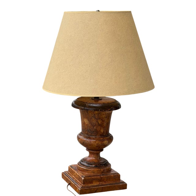1990s Pair of Paul Ferrante Italian Urn Form Table Lamps For Sale - Image 5 of 5