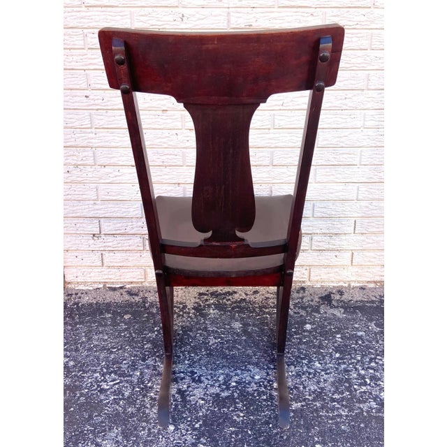 Vintage Queen Anne Style Youth Rocker by Wisconsin Chair Company Chairish