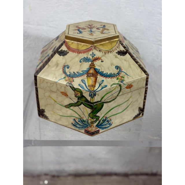 Ivory Vintage Decorative Box For Sale - Image 8 of 8