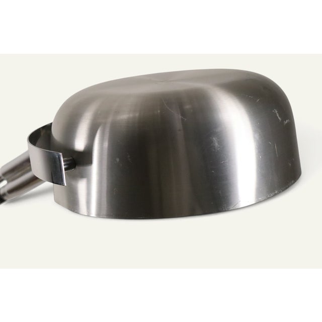 Vintage Arc Floor Lamp with Chromed Metal Arm, 1970 For Sale - Image 16 of 18