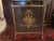 Early 20th Century French Brass Fireplace Screen With Floral & Ribbon Motifs [Sp] For Sale In Seattle - Image 6 of 9