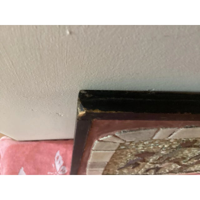 Vintage Ceramic Wall Sculpture by Marilyn Fox, Mosaic Wall Art For Sale - Image 9 of 12