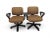 Textile Vintage Office Chairs, 1980s, Set of 2 For Sale - Image 7 of 7