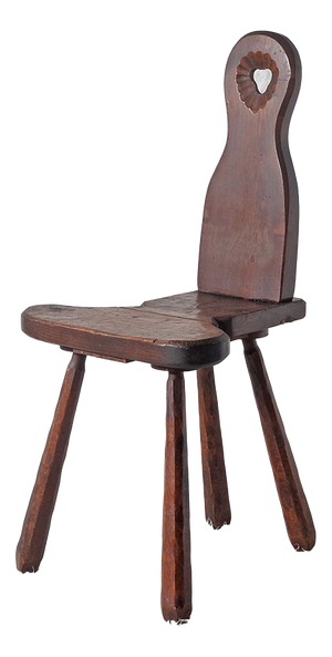 Brutalist Mountain Chair, France, 1960