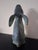 Minimalism Vintage Bronze "Moon Gazing Rabbit" Statue For Sale - Image 3 of 12