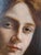 1910s Carol Aus Antique 1910s Oil Painting Portrait of a Lady For Sale - Image 5 of 18