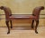 English 18th Century George III Mahogany Window Seat For Sale - Image 3 of 10