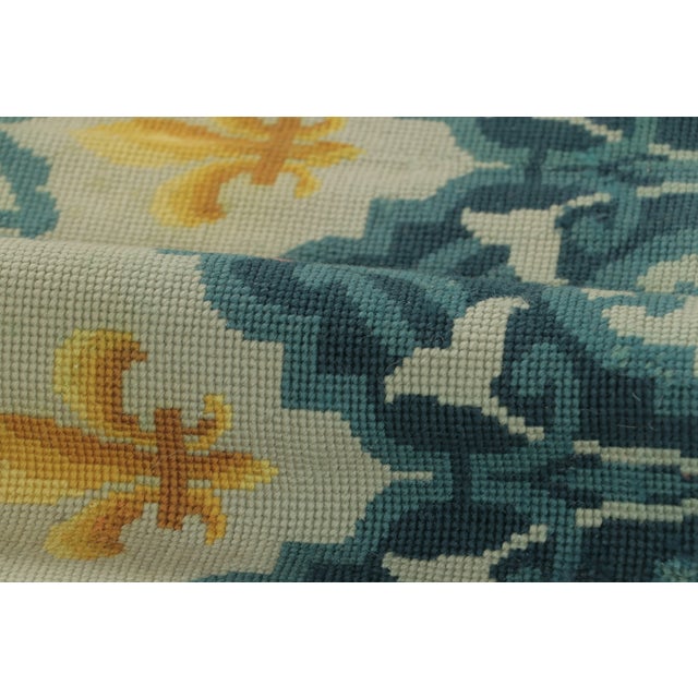 Antique French Needlepoint Wool Tapestry by Rug & Kilim, 1890-1899 For Sale In New York - Image 6 of 8