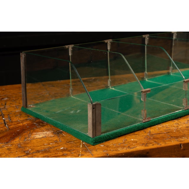 Industrial Early 20th Century Glass Point of Sale Display Case For Sale - Image 3 of 5