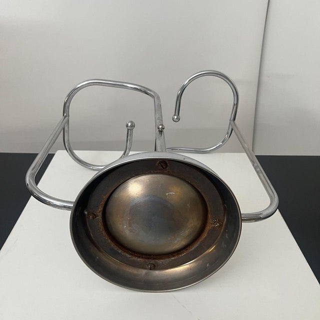 Art Deco Chrome Umbrella Stand in Tubular Steel and Chrome-Plated, Belgium, 1930 For Sale - Image 11 of 13