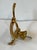 Vintage Brass Coat Hook For Sale - Image 4 of 7