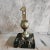 1962 Golf Trophy on Black Marbled Stone Base Hole in One For Sale - Image 4 of 14