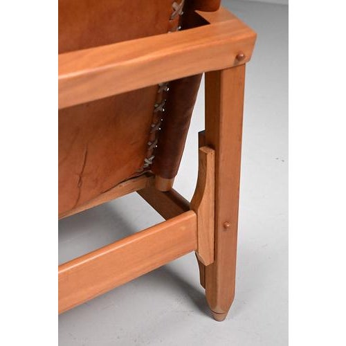 Low Chair by Werner Biermann for Arte Sano, Colombia For Sale - Image 9 of 15