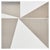 Abstract Wall Artwork Triangles attributed to Rudolf Wolf, 1972 For Sale