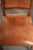 Sheepskin Dining Chairs in Warm Cognac Color with Decorative Nails, Set of 6 For Sale - Image 6 of 18