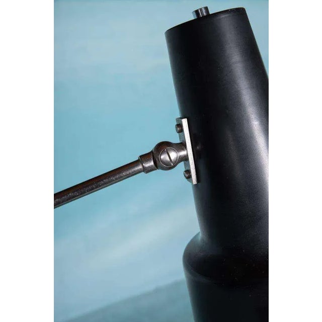 Black Vintage 329 Fishing Floor Lamp by Willem Hagoort for Hagoort Lampen Rotterdam For Sale - Image 8 of 15