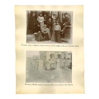 Unknown, Ancient Views of Tientsin, Albumen Prints, 1890s, Set of 3 For Sale