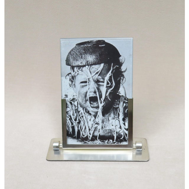 Art Deco Matte Silver-Plated Picture Frames from WMF, 1930s, Set of 2 For Sale - Image 18 of 18